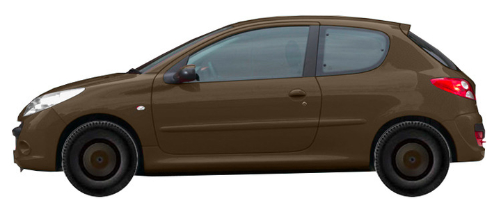 Peugeot 206+ 2C, 2H Hatchback 3d (2009-2012) 1.4 HDi FAP